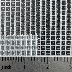 Clear with Grid (Black Backdrop) 